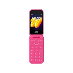 Teléfono móvil SPC tapa 4G Dual SIM pantalla 2.8″ Rosa batería larga duración