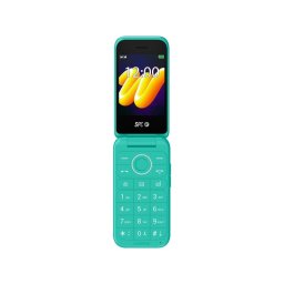 Teléfono SPC Jasper 4G Caribbean Green Dual SIM, cámara 2MP, sin internet, batería 1600mAh