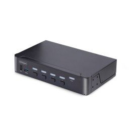 Switch KVM DisplayPort StarTech.com 4 Puertos 8K60 USB 3.0/2.0 Botones HDR AV Independiente