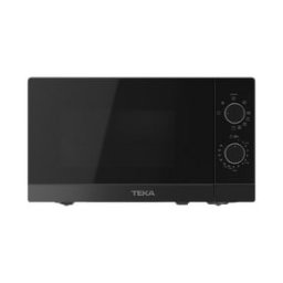 Microondas Teka MW FS20 G BK 20L 700W con Grill 1000W 5 Niveles Botones Negro
