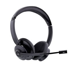 Auriculares TnB inalámbricos Bluetooth 2.4 GHz con base de carga y micrófono boom