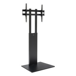 Soporte de suelo TooQ Mirror para pantallas 32"-85" acero negro altura regulable