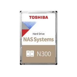 Toshiba N300 8TB HDD 3.5″ 7200rpm SATA III 281MiB/s para NAS + 512MB Buffer