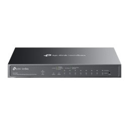 Switch Gestionado Omada by TP-Link 10 Puertos Gigabit 8 PoE+ 123W Cloud SFP Sin Ventilador