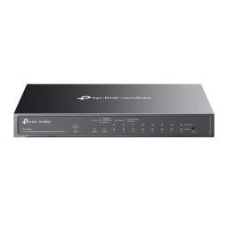 Switch Gestionado TP-Link 10 Puertos Gigabit 8 PoE+ 123W Cloud SFP Sin Ventilador
