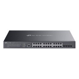 Switch TP-Link 24 Puertos Gigabit 4 SFP+ L2+ Gestionado PoE++ 500W Rack 1U