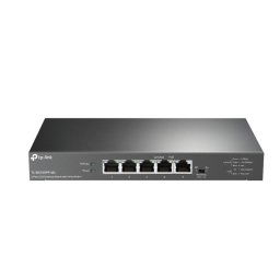 Switch TP-Link 5 Puertos 2.5G PoE++ 123W Sin Ventilador Carcasa Acero Negro