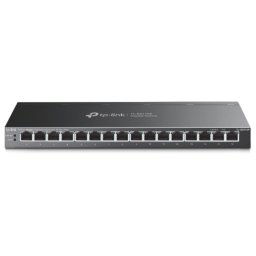 Switch TP-Link TL-SG116P 16 Puertos Gigabit PoE Apilable Montaje en Pared Metal