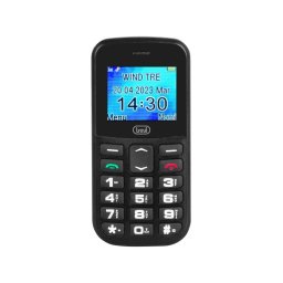 Teléfono Trevi Max 20 pantalla 1.77″ TFT, cámara trasera flash, batería 600 mAh, SOS, MicroSD, negro