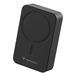 Power Bank Verbatim Charge″n″Go Essentials 20000mAh Quick Charge 3.0 50W MagSafe Wireless Negro