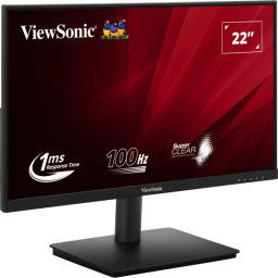 Monitor Viewsonic 22″ 1080p 100Hz VA Flicker Free Low Blue Light HDMI VGA VESA