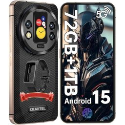 Oukitel WP200 Pro 5G 24GB Negro 1TB 6,7" Batería 8800mAh