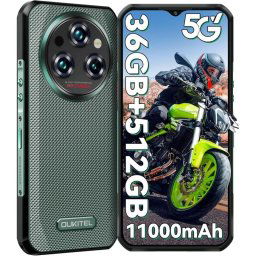 Oukitel WP35 Pro 36GB 512GB 5G IP68 11000mAh NFC Cámara 64MP Android 14