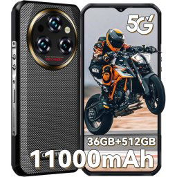 Oukitel WP35 Pro 36GB 512GB 5G 11000mAh IP68 NFC Cámara 64MP Android 14