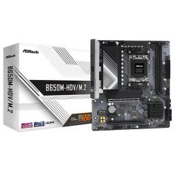 Placa Base Asrock B650 micro ATX Socket AM5 DDR5 PCIe 4.0 RAID USB 3.2 2.5GbE