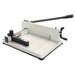 Guillotina Q-connect Kf16916 Manual Profesional Largo Del Corte 330 Mm Capacidad 400 Hojas