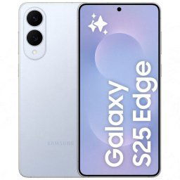 Samsung Galaxy S25 Edge 5G Móvil Ultrafino con Galaxy AI 6.7" 512GB Titanio Azul Versión Importada