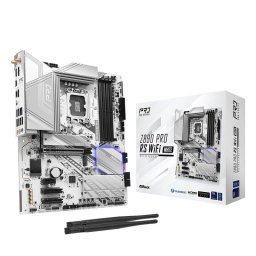 Placa Base Asrock Intel Z890 LGA 1851 ATX Z890 Pro RS WiFi White Thunderbolt 4