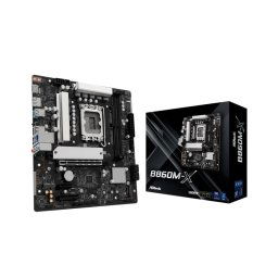 Placa Base Asrock B860M-X LGA 1851 Micro ATX DDR4 PCIe 3.0 M.2 USB 3.1 Gen2 HD Audio