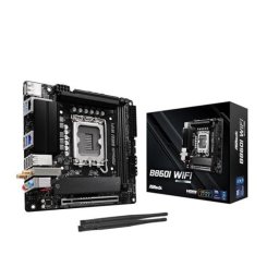 Placa Base ASRock B860I LGA1851 Mini-ITX B860I WiFi DDR5 M.2 WiFi 6E Ethernet 2.5Gb