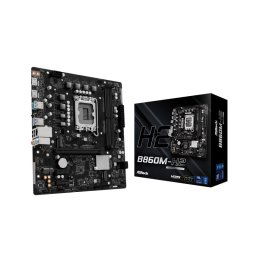 Placa Base ASRock B860 Micro ATX LGA 1851 B860M-H2 DDR4 USB 3.0 VRM Optimizado