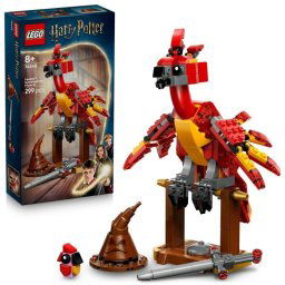 Set de construcción LEGO Harry Potter Fawkes Fénix de Dumbledore 299 piezas articulado