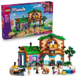 Set de construcción Lego Friends 42654 Rancho y Establo de Ponis 727 piezas, carro y elevador funcional
