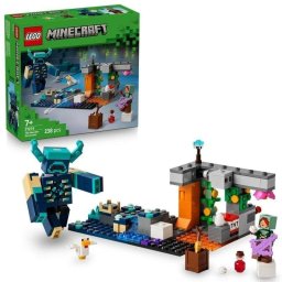 Set de construcción Lego Minecraft 21274 El Encuentro con el Custodio articulado 238 piezas