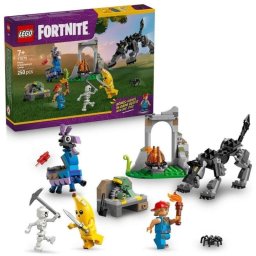 Set LEGO Fortnite Campamento de Banano y Bujía 250 piezas Figuras Llama y Lobo