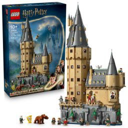 Set LEGO Harry Potter 76454 Castillo Hogwarts Torre Central 2135 piezas 12 minifiguras