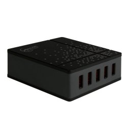 Cargador ARCTIC Smart Charger 8000 EU 5 USB 8000mA Protección Total Interior Negro
