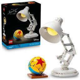 Set de exposición LEGO Ideas Disney Pixar Luxo Jr. 613 piezas articulado para adultos