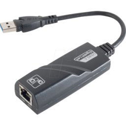 SHIVERPEAKS SHVP BS13-50019 - Tarjeta de red, USB 3,0, Gigabit Ethernet, 1x RJ45