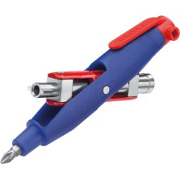 KNIPEX KN 00 11 07 - Llave universal, forma de pasador, llave de armario de distribuc