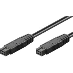 S-CONN AK FW 9P-9P 2M - Cable FireWire, enchufe de 9 polos>9 polos Conector, 1,8m