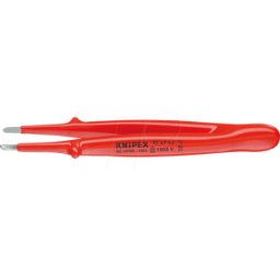 KNIPEX KN 92 67 63 - Pinzas, rectas, romas, 150 mm, aisladas