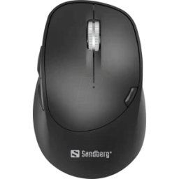 SANDBERG 631-02 - Ratón (ratón), radio, negro