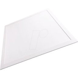 LUXULA LX-62-4044-4000 - Panel LED integrado, 40 W, 4400 lm, 4000 K, 62x62 cm, IP44, angu