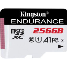 KINGSTON SDCE/256GB - Alta resistencia 256GB tarjeta de memoria microSDXC