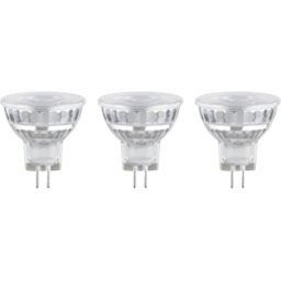 PAULMANN PLM 28977 - Iluminador LED GU4, 1,8 W, 184 lm, 2700K, 36°, Pack de 3