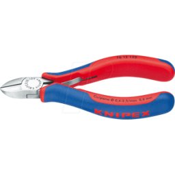 KNIPEX KN 76 12 125 - Alicates de corte lateral, 125 mm, cromados