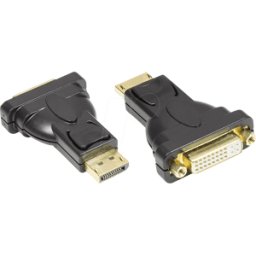 GOOD CONNECTIONS GC DVI-DP - Adaptador DisplayPort, conector DP a conector DVI-I 24+5