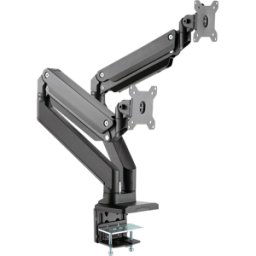 ROLINE 17031117 - Soporte para monitor, 2 pantallas, 526 mm, montaje en mesa