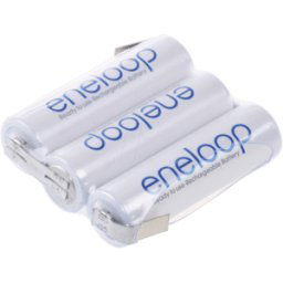 PANASONIC ENELOOP 3AA 1Z - Batería NiMh, AA (Mignon), 2000 mAh, paquete de 3