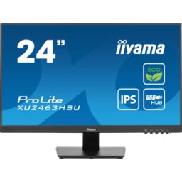 IIYAMA IIY XU2463HSUB1 - Monitor de 61 cm, 1080p, USB, EEK B.
