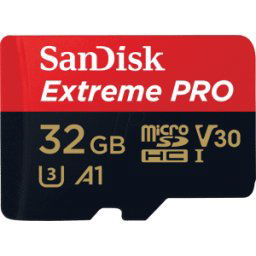 SDSQXCG032GGN6MA - Tarjeta de memoria microSDHC de 32 GB, SANDISK EXTREME PRO