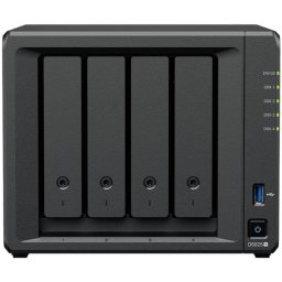 Disco Duro NAS Interno Synology 4 bahías 2.5GbE NVMe DS925+ ampliable a 9 bahías
