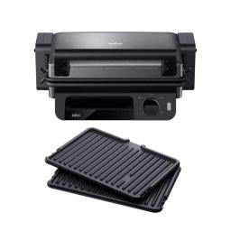 Braun MultiGrill 5 Grill de contacto CG 5010 Negro/Acero inoxidable CG5010I-CG5010IGY