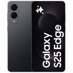 Samsung Galaxy S25 Edge 5G Móvil Ultrafino con Galaxy AI 6.7" 12GB 512GB Titanio Negro