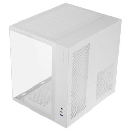 Mars Gaming MCV-ONE Caja Gaming ATX Doble Cristal Templado Ventilador Trasero FRGB 12cm Blanco